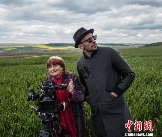 阿涅斯·瓦爾達與讓·熱內。上海國際影視節中心 供圖