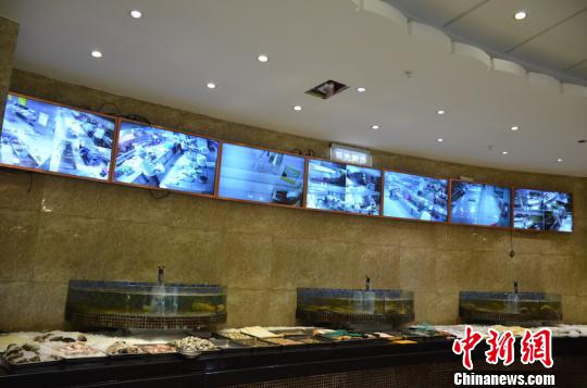 蓮都區某餐飲店的“陽光廚房”。 蓮都宣傳部提供 攝