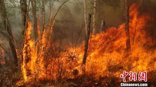 內蒙古大興安嶺高地林場火災已投入4000人撲救